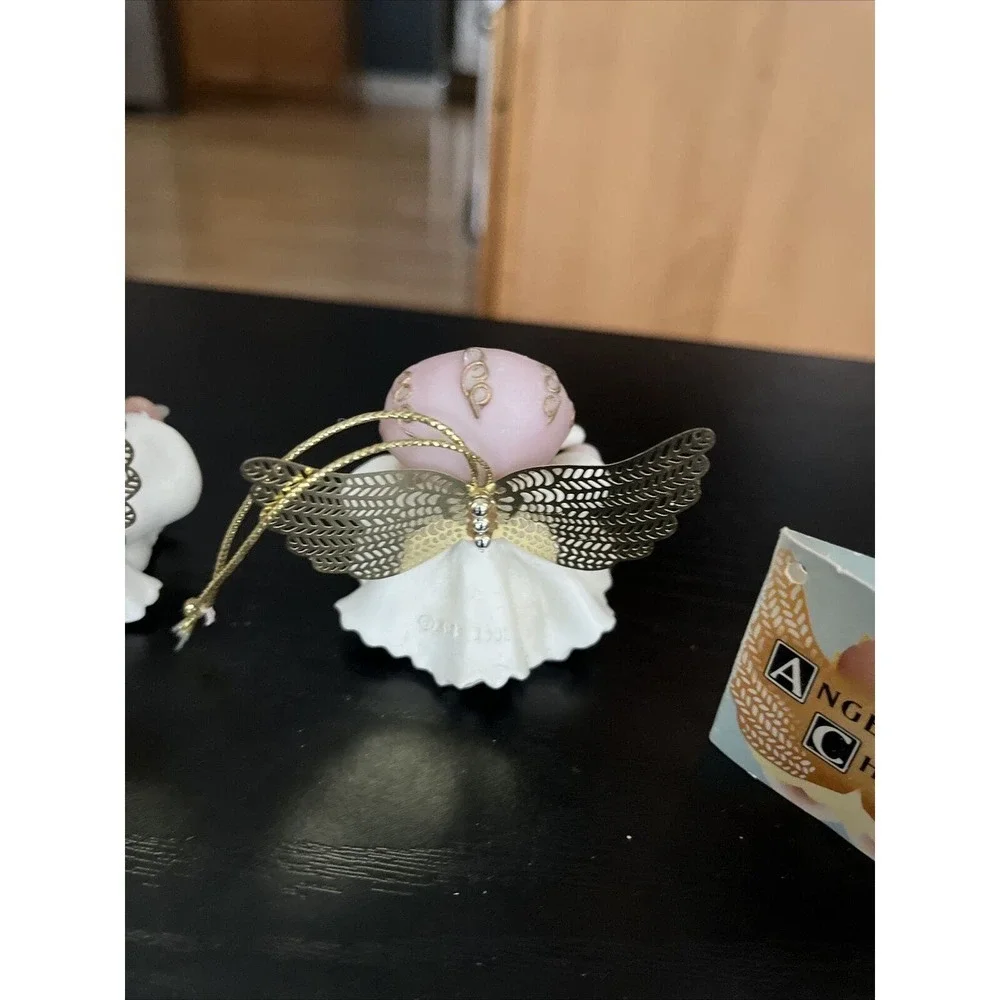 Angel Cheeks Lot of 3 Figurines. Birthday, New Baby, Xmas